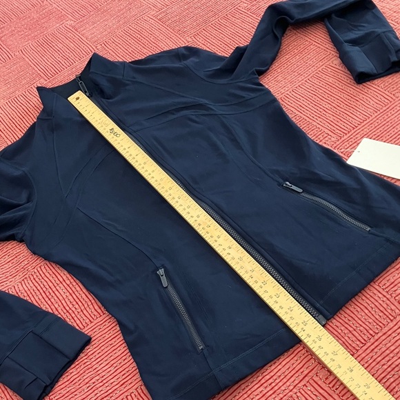 Lululemon Athletica women’s size 12 dark Blue Define Nulu Jacket New with tags - Picture 14 of 16